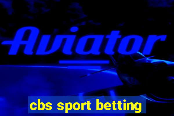 cbs sport betting