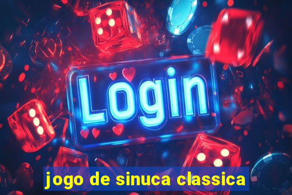 jogo de sinuca classica