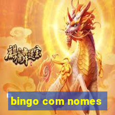 bingo com nomes