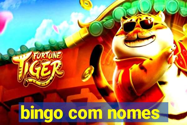 bingo com nomes