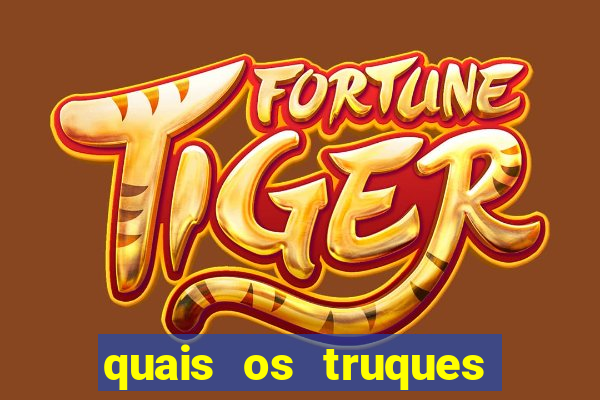 quais os truques para ganhar no fortune tiger