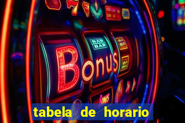 tabela de horario fortune tiger