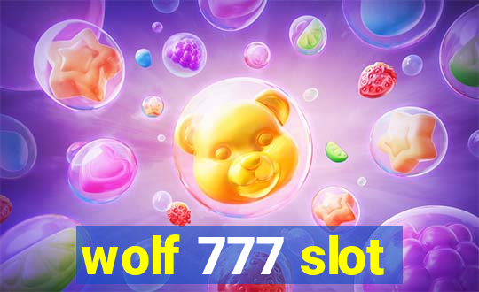 wolf 777 slot