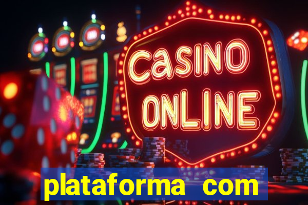 plataforma com conta demo fortune tiger