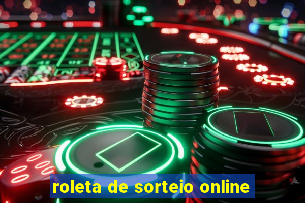 roleta de sorteio online