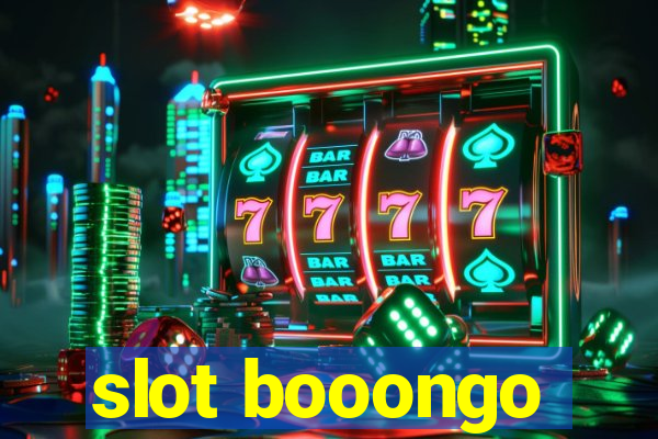 slot booongo