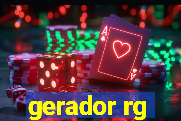 gerador rg