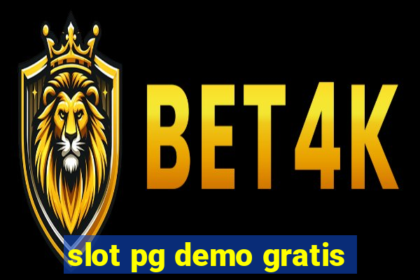 slot pg demo gratis