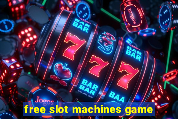 free slot machines game