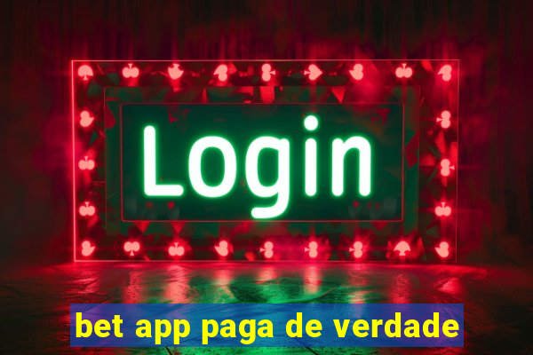 bet app paga de verdade