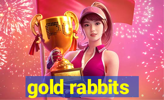 gold rabbits