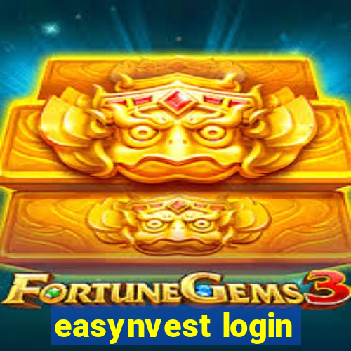 easynvest login