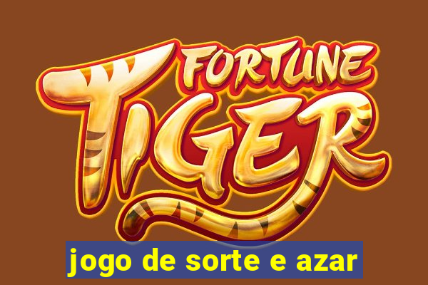 jogo de sorte e azar