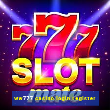 ww777 casino login register