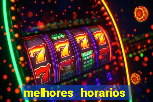 melhores horarios de jogar fortune tiger