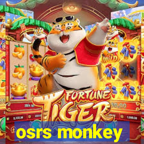 osrs monkey