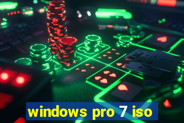 windows pro 7 iso