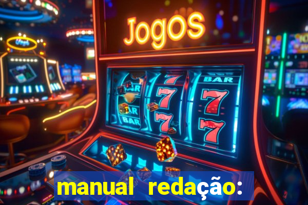 manual redação: folha pdf