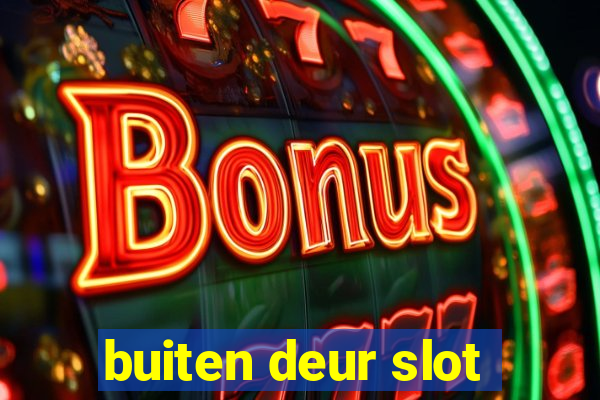 buiten deur slot