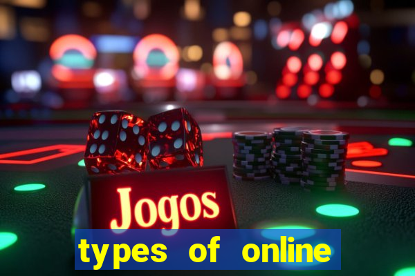 types of online casino games