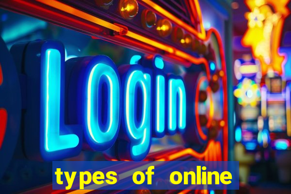 types of online casino games