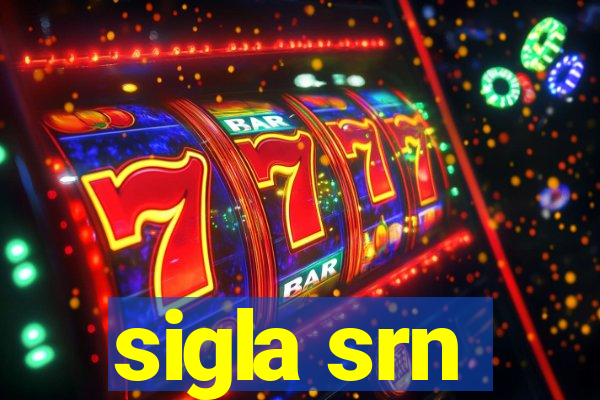 sigla srn