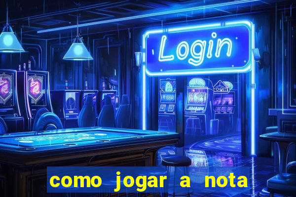 como jogar a nota do enem nas faculdades