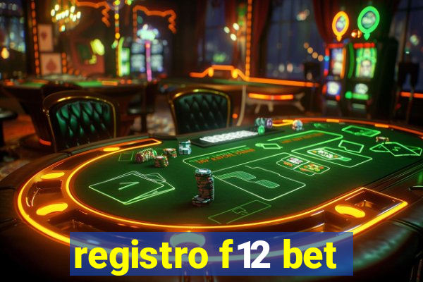 registro f12 bet