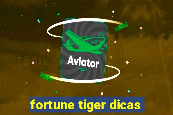 fortune tiger dicas