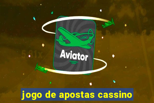 jogo de apostas cassino