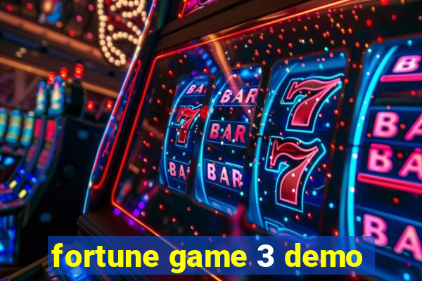 fortune game 3 demo