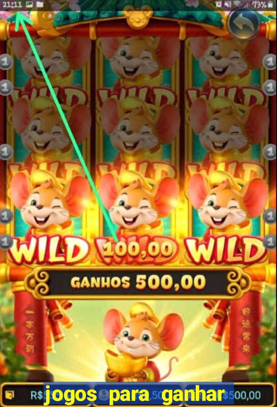 jogos para ganhar dinheiro via pix slots