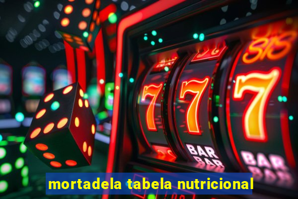 mortadela tabela nutricional