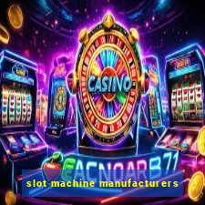 slot machine manufacturers