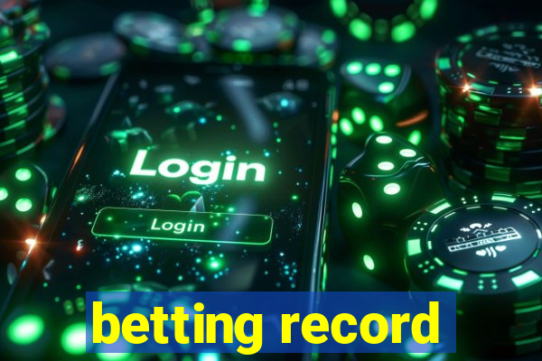 betting record