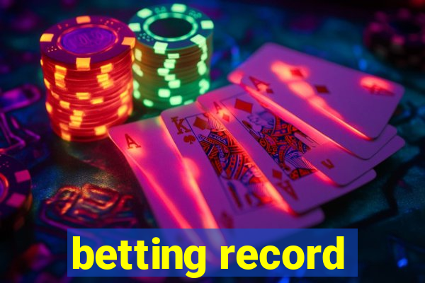 betting record