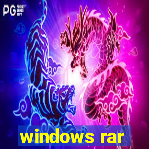 windows rar