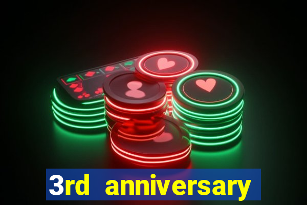 3rd anniversary login bonus