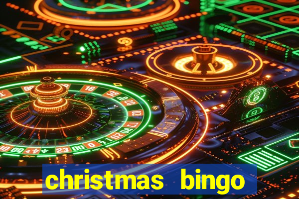 christmas bingo card generator