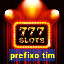 prefixo tim