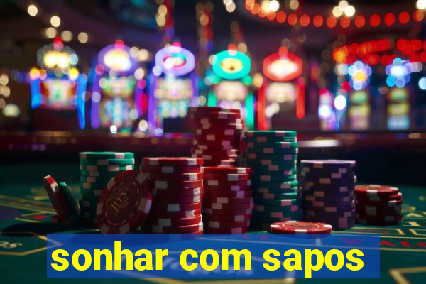 sonhar com sapos