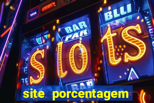 site porcentagem slots pg