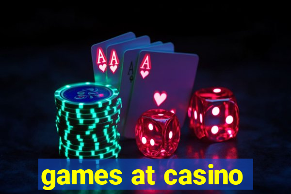 games at casino