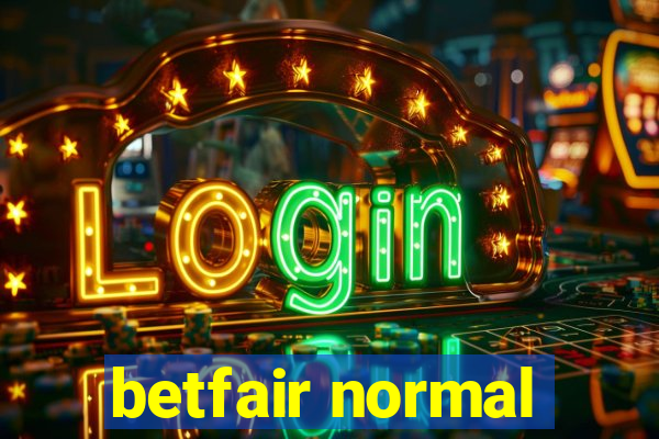 betfair normal