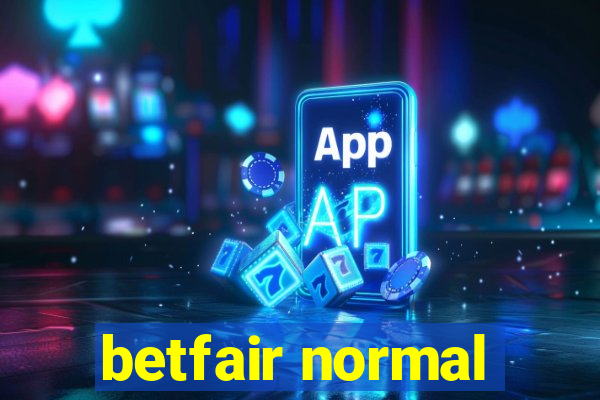 betfair normal