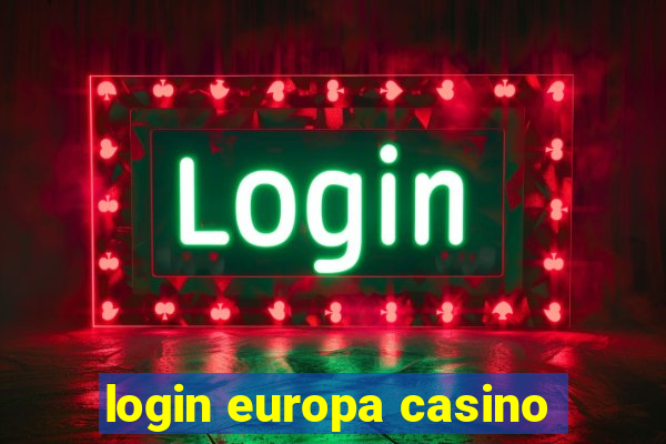 login europa casino