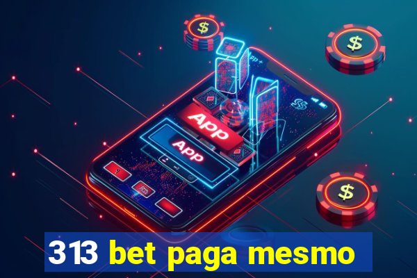 313 bet paga mesmo