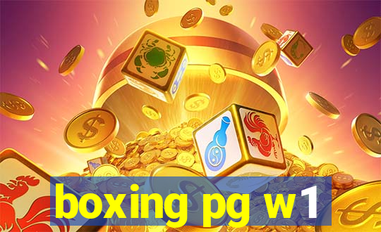 boxing pg w1