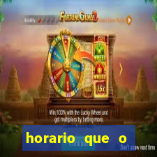 horario que o dragon fortune paga