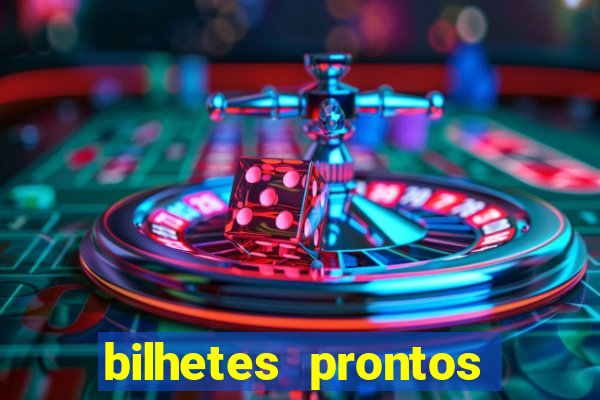 bilhetes prontos dos jogos de hoje